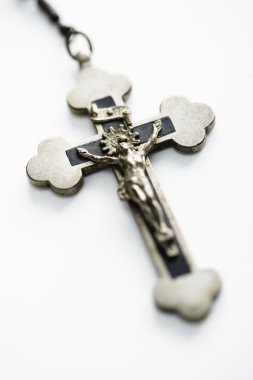 Christian crucifix. clipart