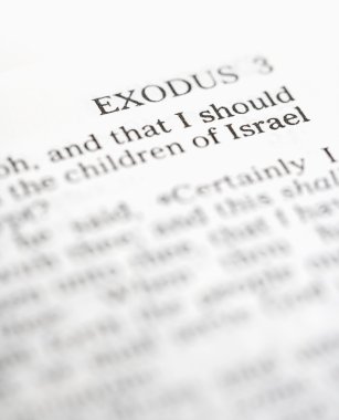 Kutsal İncil exodus.