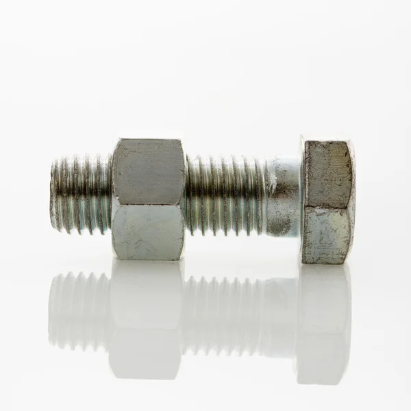 Nut and bolt. — Stock Photo, Image