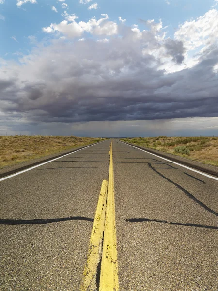 Empty rural road. — Stockfoto