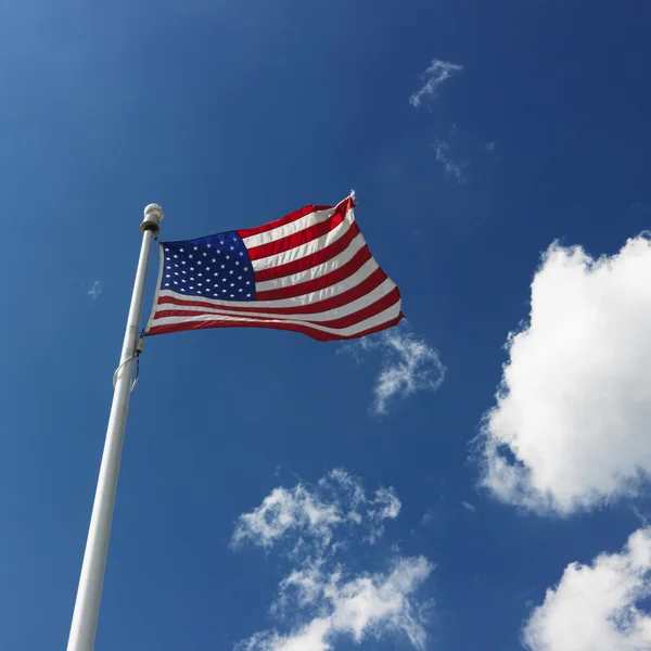 Amerikaanse vlag. — Stockfoto