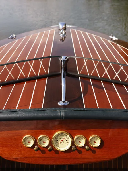 stock image Wooden boat.