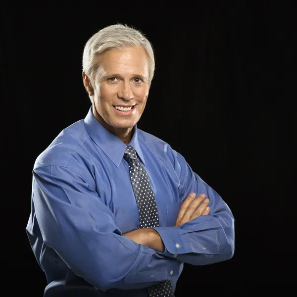 Smiling businessman. — Stock Photo, Image