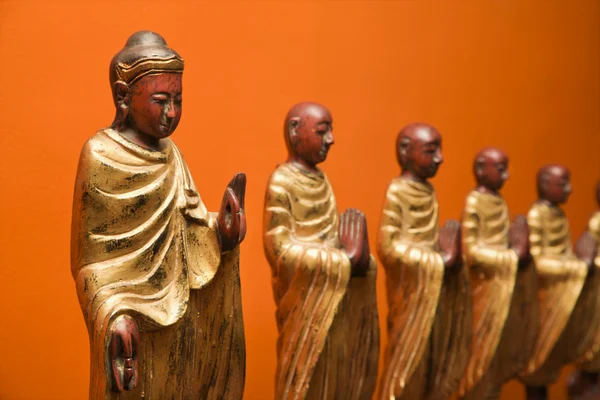 Βουδιστές αγάλματα. — Φωτογραφία Αρχείου
