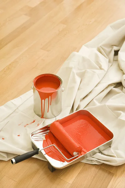 Painting supplies. — Stock Photo, Image