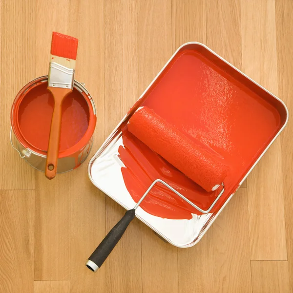 Painting supplies. — Stock Photo, Image