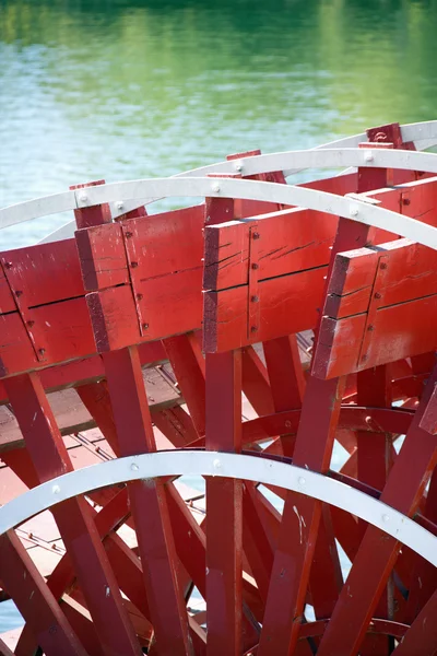Paddlewheel a kirándulóhajó. — Stock Fotó