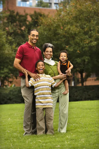 Familjeporträtt — Stockfoto