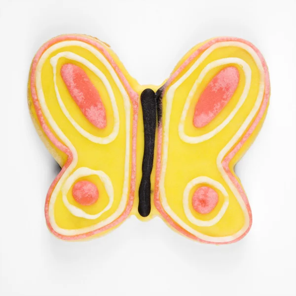 Сахарное печенье бабочки . — стоковое фото