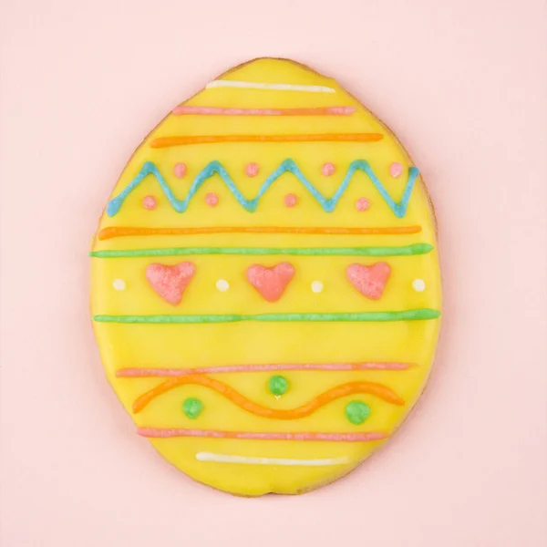 Velikonoční vejce cukr cookie. — Stock fotografie