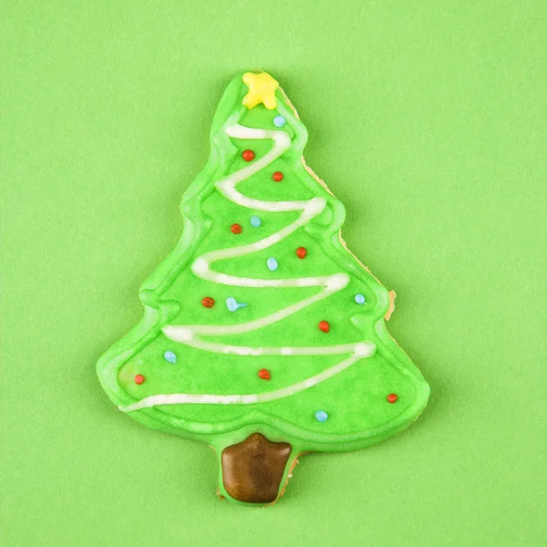 Biscuit d'arbre de Noël . — Photo