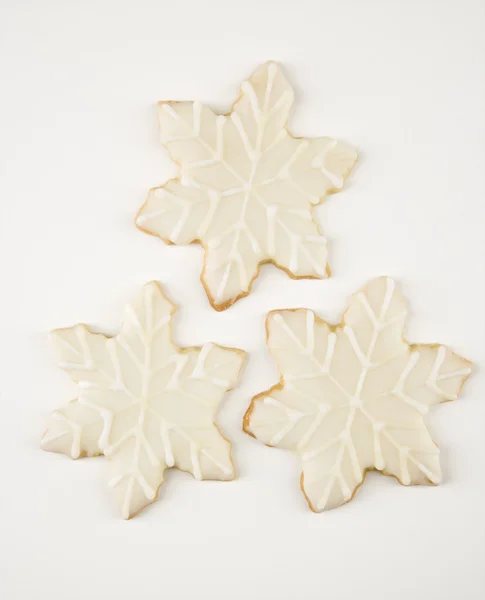 Τα cookies νιφάδα χιονιού. — Φωτογραφία Αρχείου