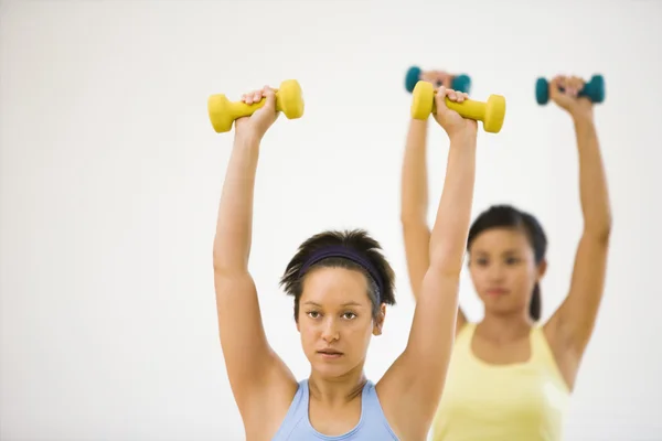 Women doing workout — Stock Photo, Image