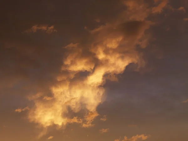 Naplemente felhők — Stock Fotó