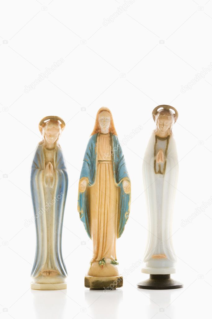 Religious figurines.