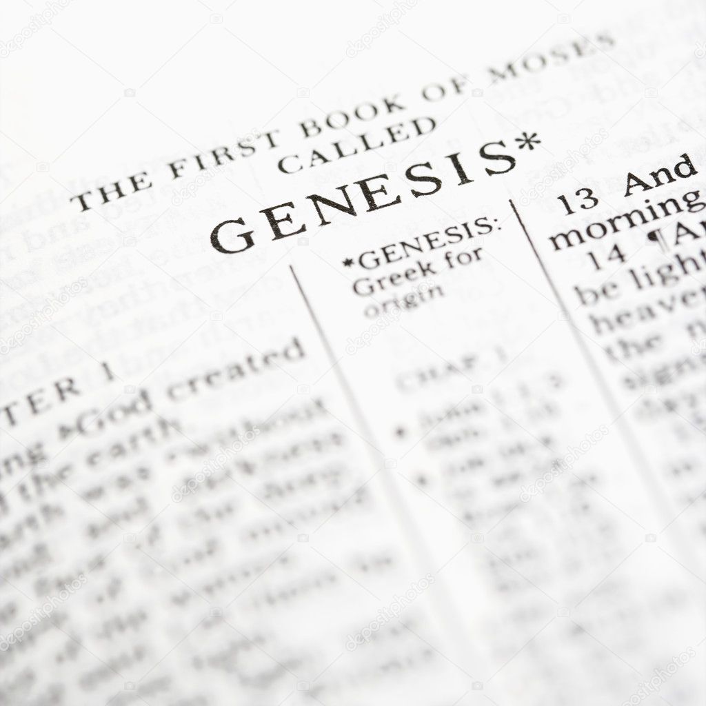 Genesis in Bible.
