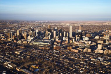 Cityscape denver, colorado, ABD.