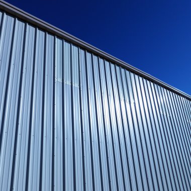 Metal Side of Building clipart