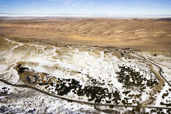 Stora sand dunes nationalpark, colorado. — Stockfoto