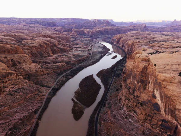 Rio em Canyonlands, Utah . — Fotografia de Stock