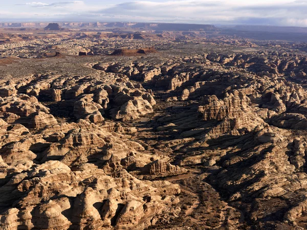 Formações rochosas no deserto — Fotografia de Stock