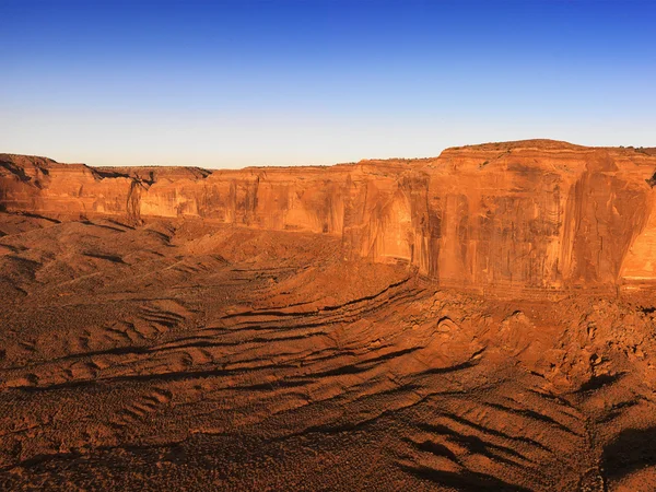 Vackra monument valley mesas. — Stockfoto