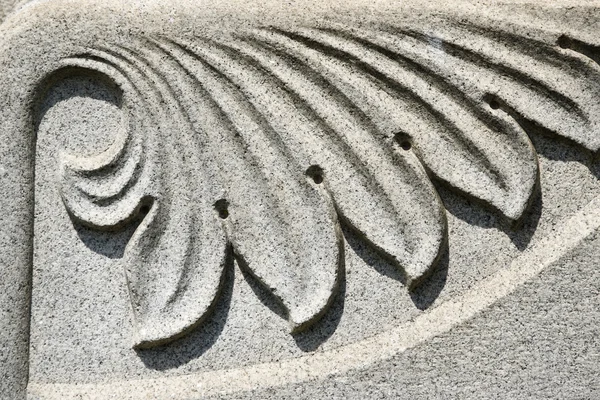 Detalhe Gravestone — Fotografia de Stock