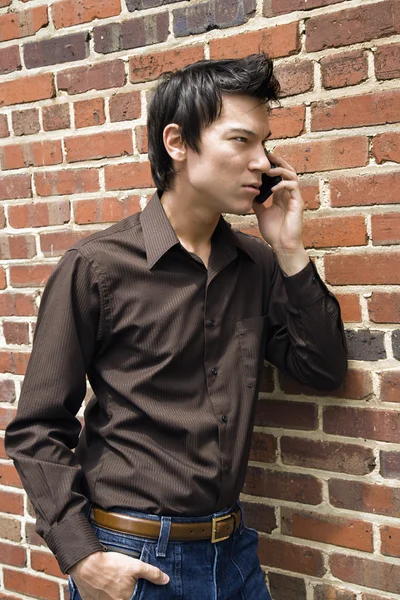 Man on cell phone. — Stock Photo, Image