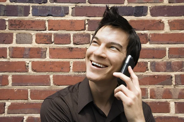 Man on cell phone. — Stock Photo, Image