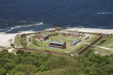 Fort Clinch. clipart