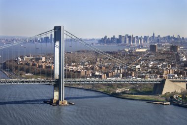 Verrazano-Narrows Bridge. clipart