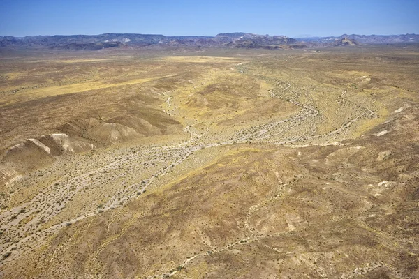 Krajobraz doliny Mojave. — Zdjęcie stockowe
