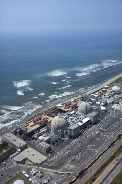 Coastal power plant. — Stock Photo, Image