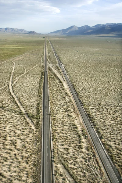 Έρημη φυσική εθνική οδός. — Φωτογραφία Αρχείου
