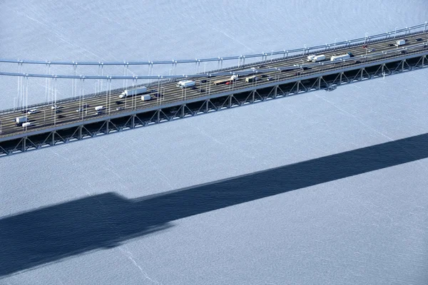 Ponte Triborough, Nova Iorque . — Fotografia de Stock