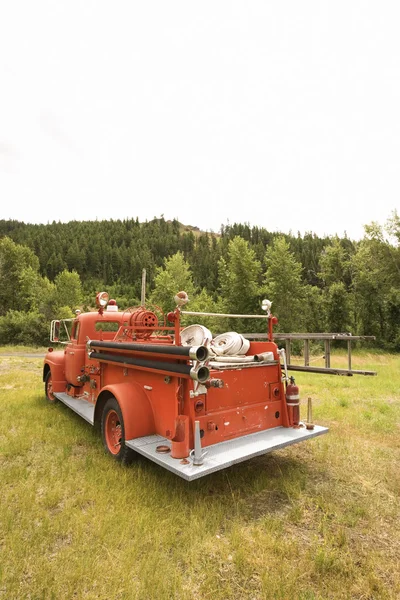 Camión rojo de fuego . —  Fotos de Stock