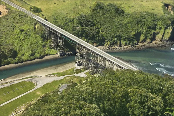 Shoreline Highway bridge. Stock Image