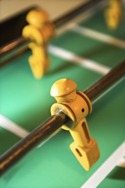 Foosball figurine. clipart