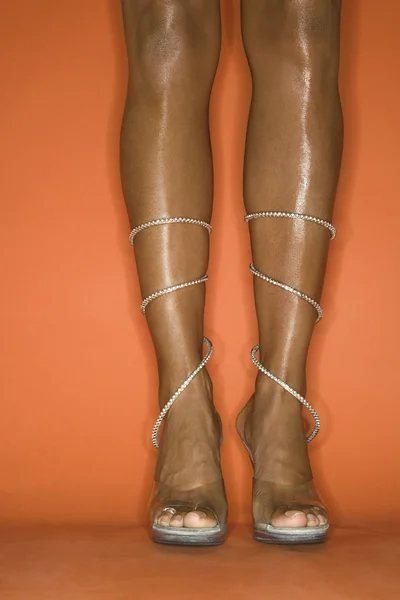 Woman's legs. — Stock Photo, Image