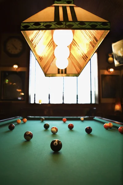 プール テーブルの上のボール. — ストック写真