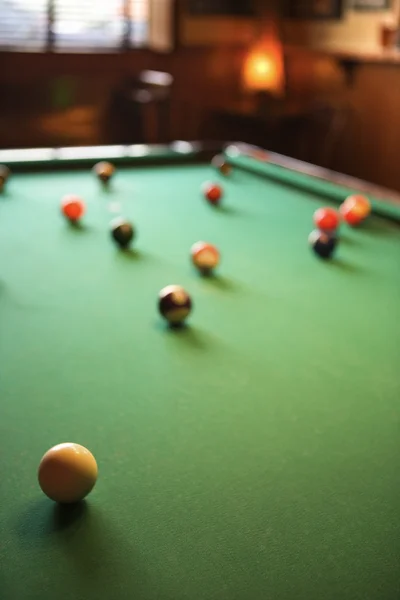 プール テーブルの上のボール. — ストック写真
