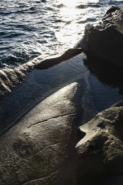 바위 해안. — 스톡 사진