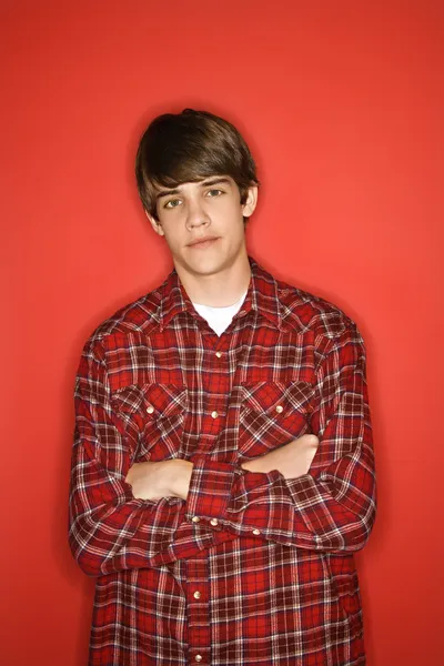 Portrait of teen boy. — Stock Photo, Image