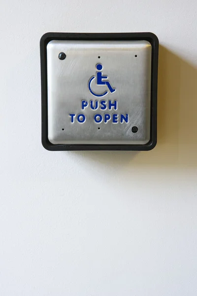 Coussin d'entrée pour personnes handicapées — Photo