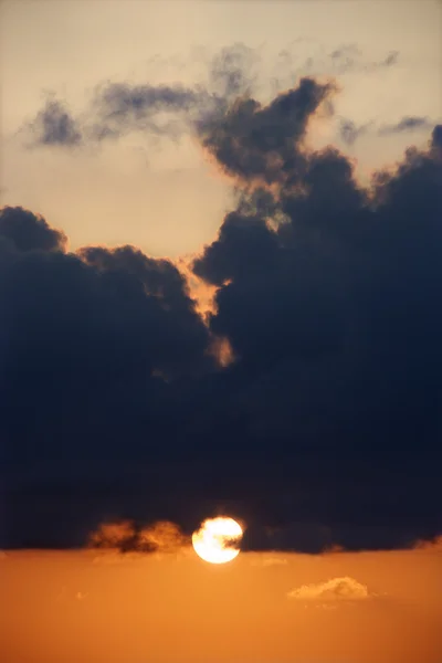 Niebo zachód słońca. — Zdjęcie stockowe