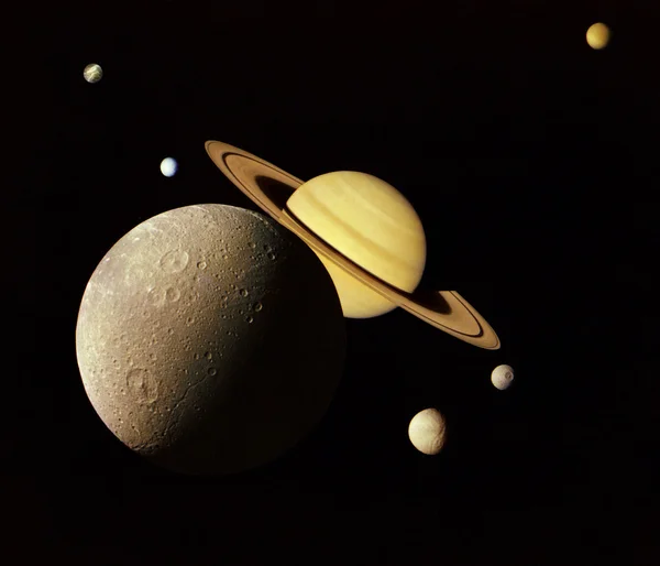 Planeten im Weltall. — Stockfoto