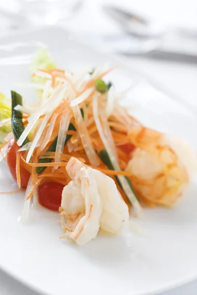 Gurmánské mořské plody jídlo — Stock fotografie