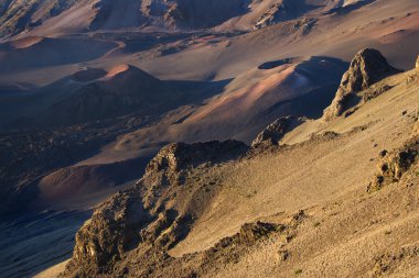 Haleakala Milli Parkı, maui, hawaii.