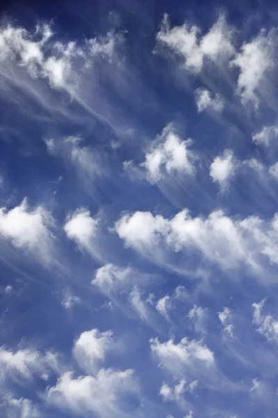 Ciel bleu et nuages. — Photo