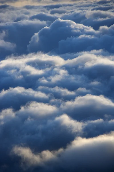 Sopra vista delle nuvole . — Foto Stock
